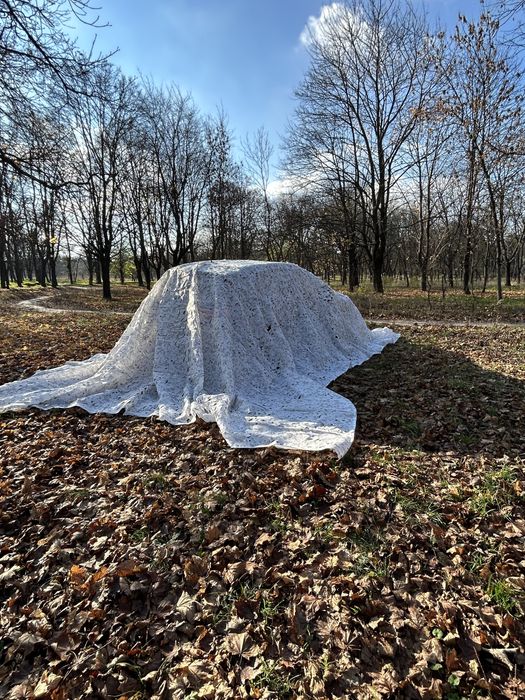 Зимова маскувальна сітка Зима розмір 5х6