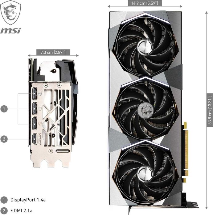 MSI GeForce RTX 4070 Ti SUPRIM 12G