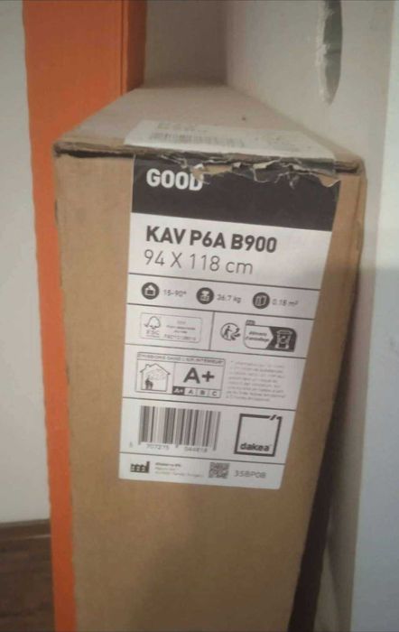 Okno dachowe 94×118 z fartuchem NOWE