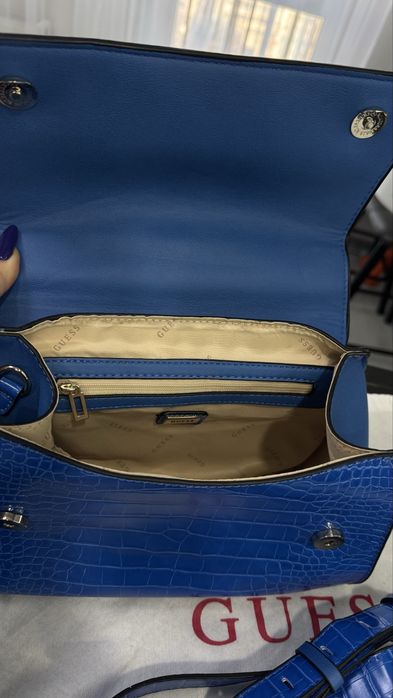 Новая сумка Guess синяя