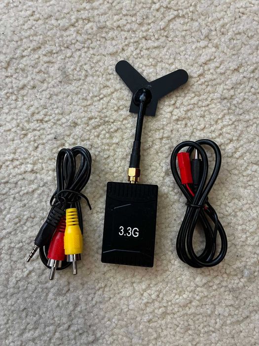 Відеопередавач VTX 3.3G 4W  + VRX FPV VTX 8CH 4000 Mw