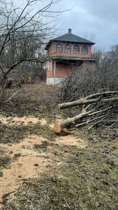 Будинок цегляний, прибудинкова ділянка