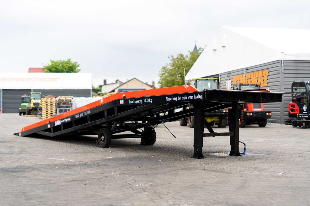 RAMPA MOBILNA 10 T gwarancja + darmowy transport