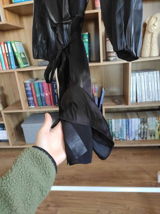 czarna sukienka orsay M L mała czarna elegancka szmijzerka