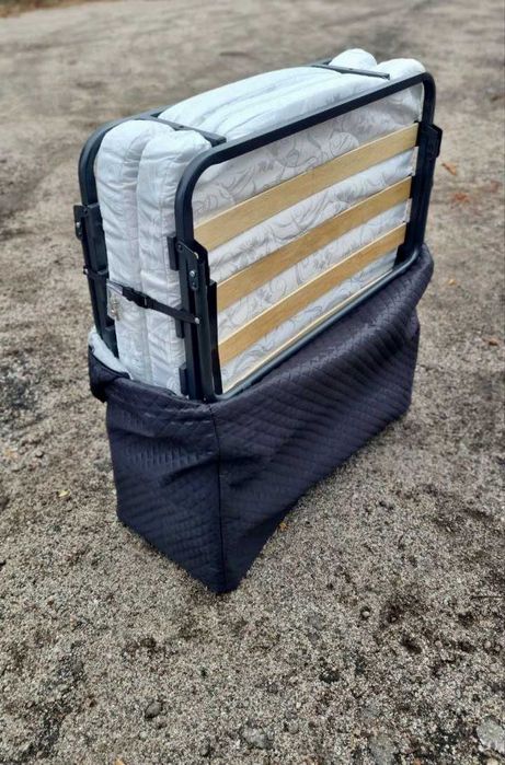 Комплект кровать раскладушка с матрасом ліжко розкладачка з матрацом