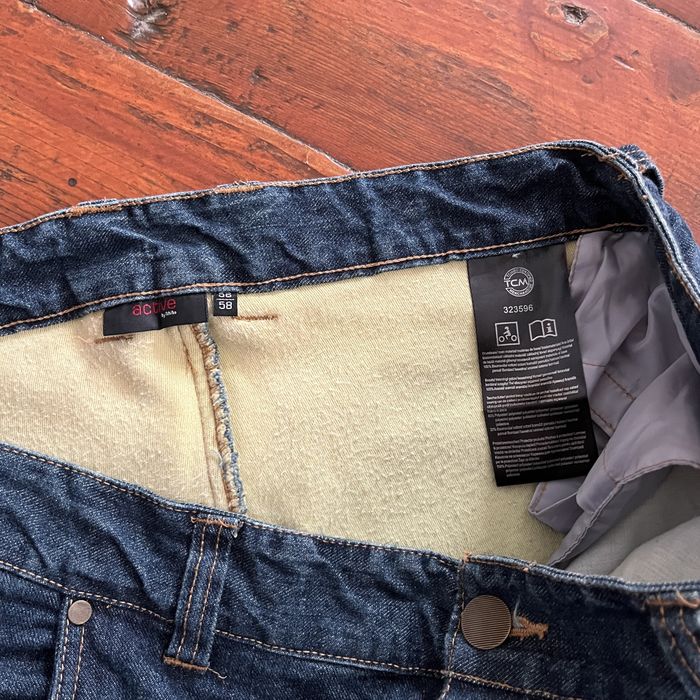 Чоловічі мотоджинси   півпояс 50см