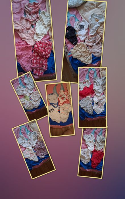 MEGA ZESTAW UBRANEK NIEMOWLĘCYCH 
​Rzmiar 50/56 (Noworodek, 0-3