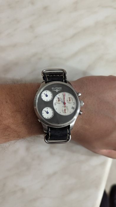 Часы Elysee hronograph Германия, годинник хронограф німецький