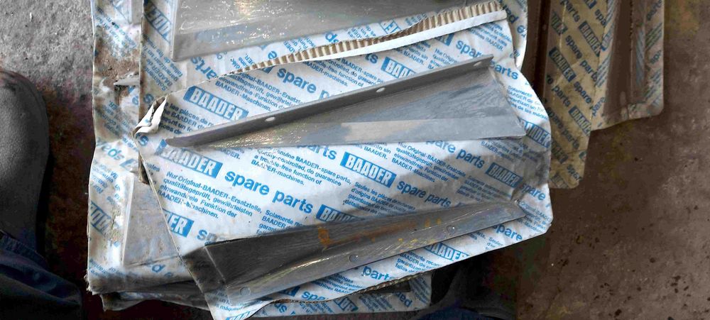 Noże do maszyny Baader .Do obróbki ryb