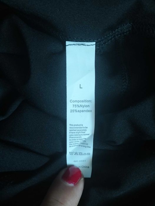 Dres sportowy czarny