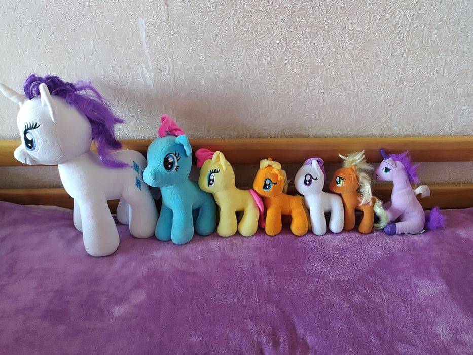 Мягкие игрушки,пони