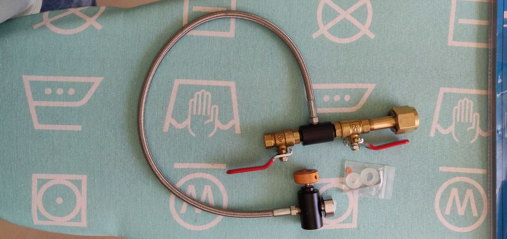 SODASTREAM - Kit para recarregar a botija através de botija industrial