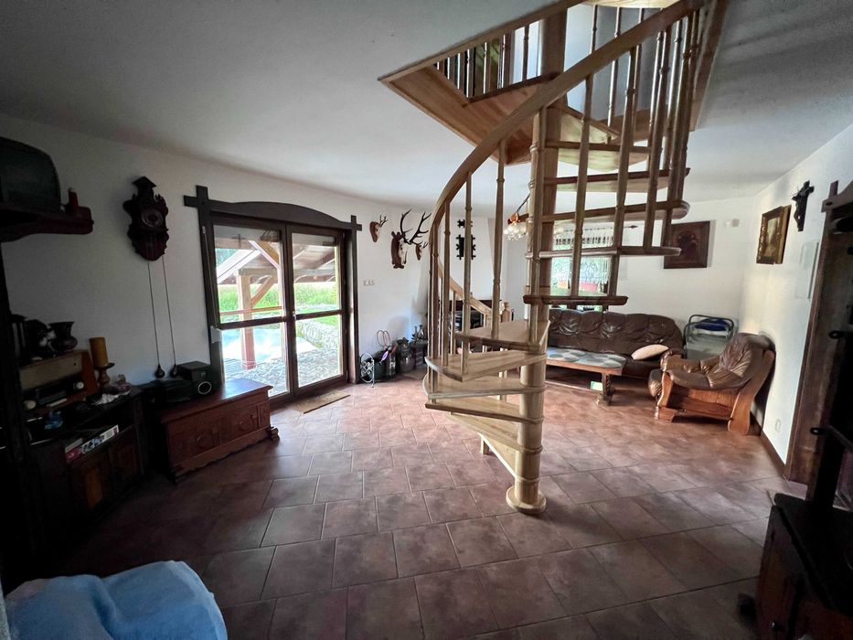 Domek letniskowy z własnym stawem i ruską banią - 100 km od Warszawy -