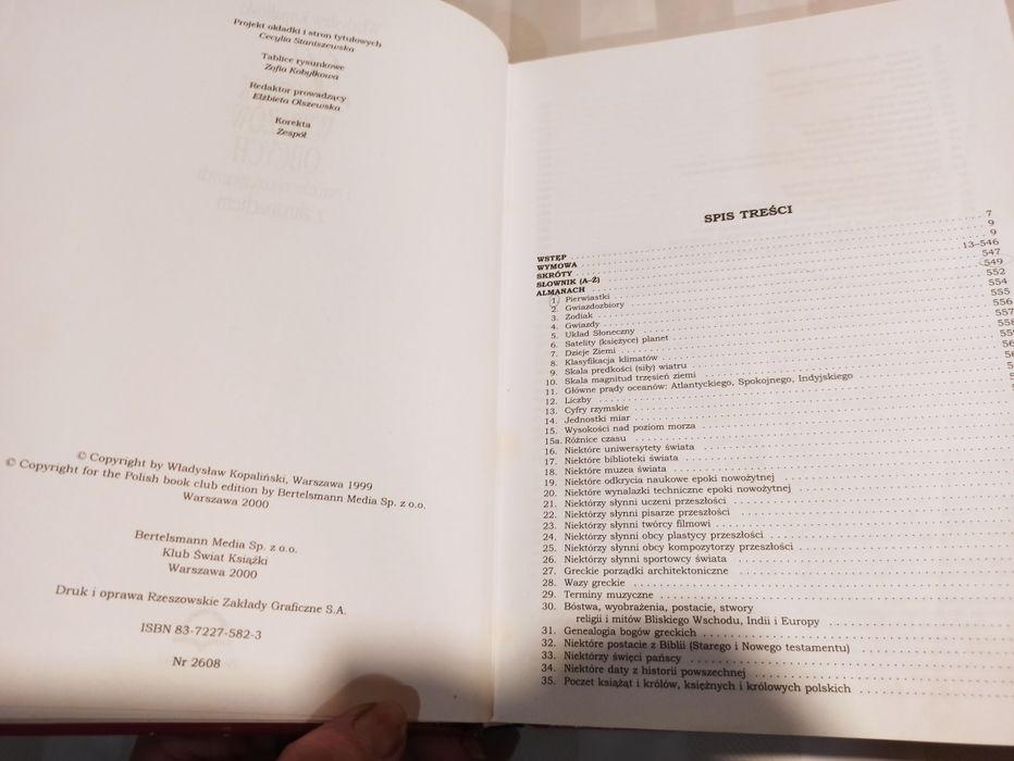 Słownik wyrazów obcych i zwrotów obcojezycznych z almanachem