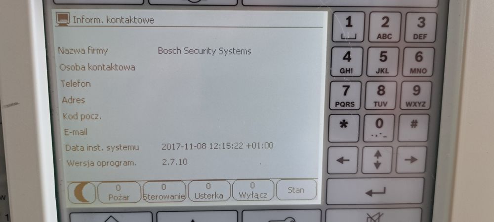 Bosch FMR-5000 - Centrala / Klawiatura wyniesiona