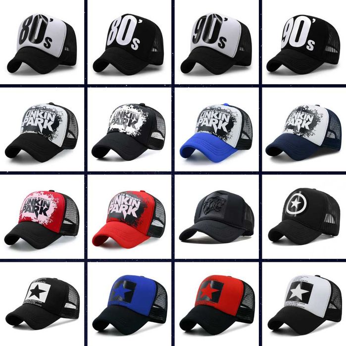 Snapback Caps -TRUCKER (64 Modelos)