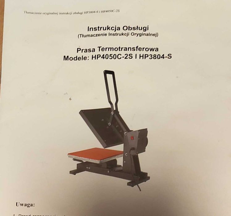 Prasa termotransferowa
