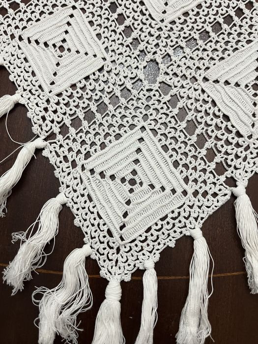 Toalha em renda fininha nova