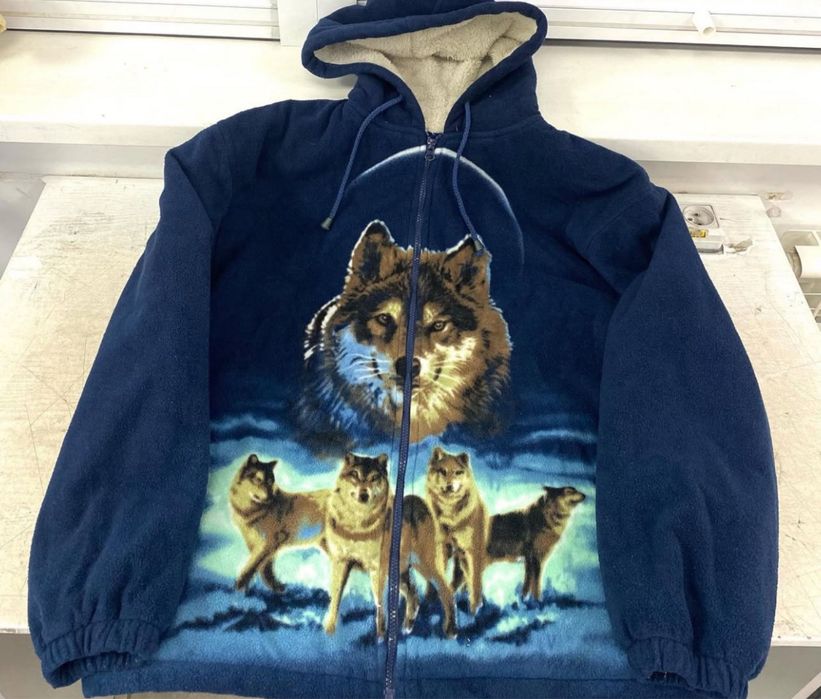 Флис винтаж волки кофта wolf поставка вещей свитер ретро боксы бомбер обувь найк джордан кроссовки nike jordan обувь air bape взуття адидас хип хоп