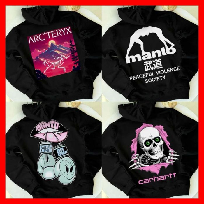 ВСІ БРЕНДИ ‼️ Стильні унісекс худі на флісі / XS-2XL, ПРЕМІУМ