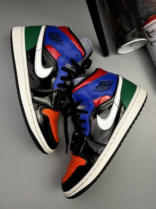 Nike Air Jordan 1 MID Se Multi Prnet