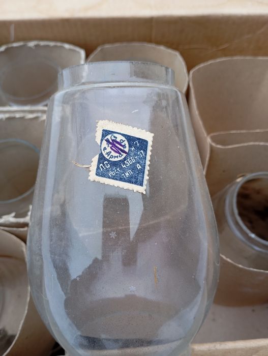 Стекло на керосиновую лампу Летучая мышь СССР