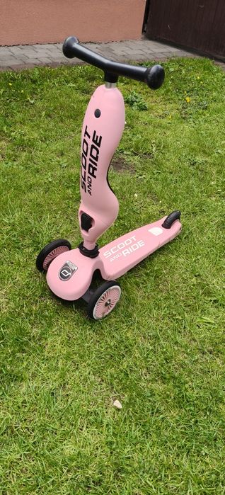 Scoot&Ride 2w1 różowa
