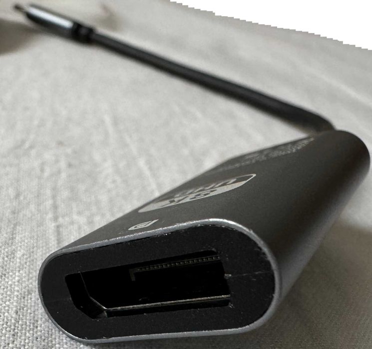 adapter przejściówka przedłużacz usb-c na displayport 4k 8k uhd jednos