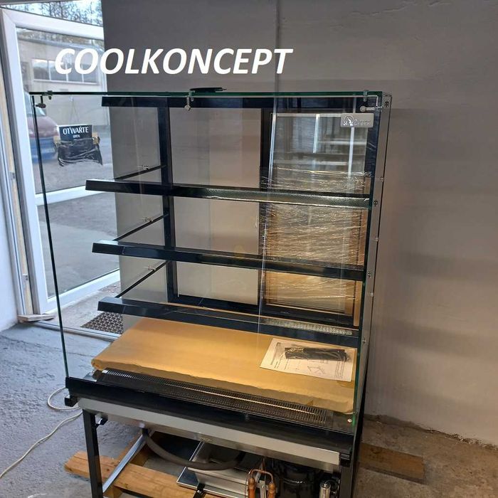 Witryna cukiernicza z obudową białą - Estera Cebea NOWA! - Dostępna!