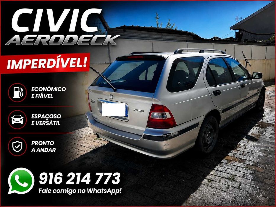 Civic Aerodeck 98 baixa kilometragem IMPERDÍVEL