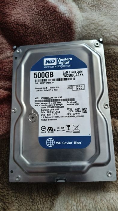 Жесткий диск Hdd 500