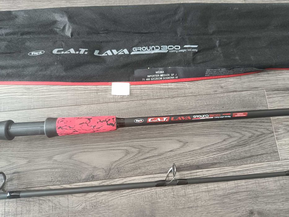 YORK wędka sumowa C.A.T LAVA GROUND 300/ 100-400g