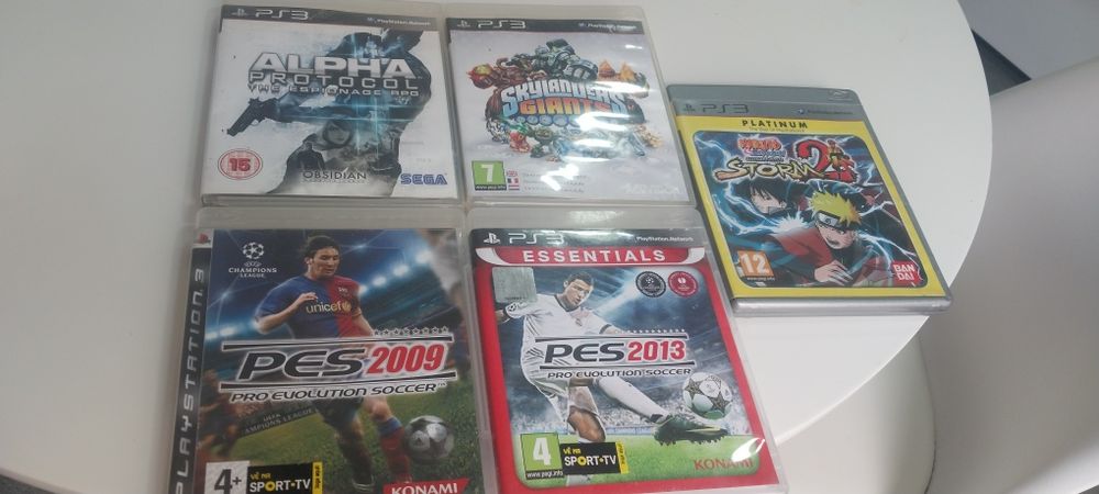 Venda de 5 jogos play