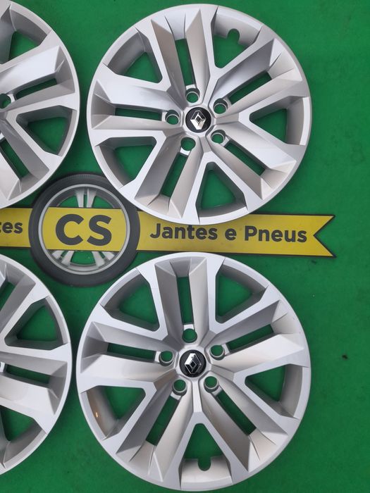 Tampões roda 17" Renault Captur, Mitsubishi, 15" Clio