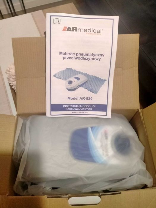 Materac pneumatyczny przeciwodleżynowy
