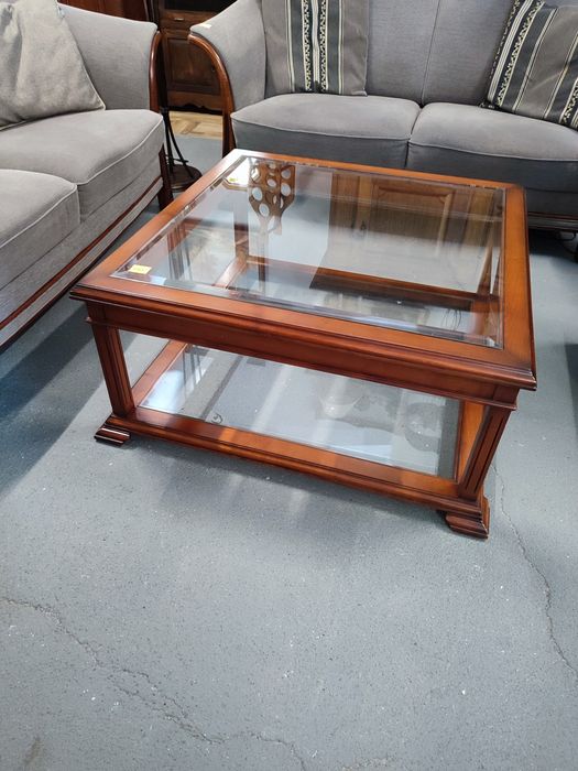 Stolik kawowy/ drewno/ława