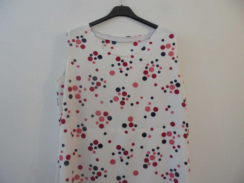 vestido de senhora as bolinhas
