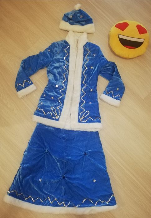 Костюм Снигурки взрослий 3-ка. Снігуроньки 44-46-48р. M-L