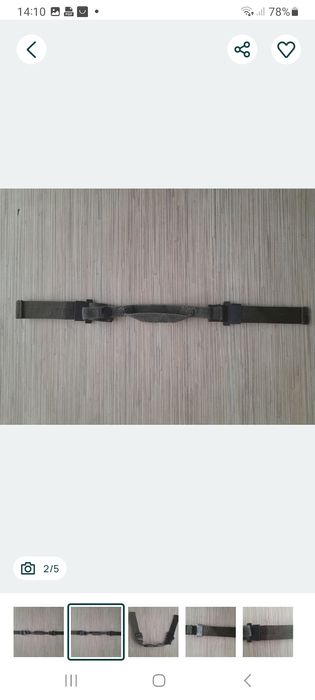 Pasek podbródkowy helmu M1.