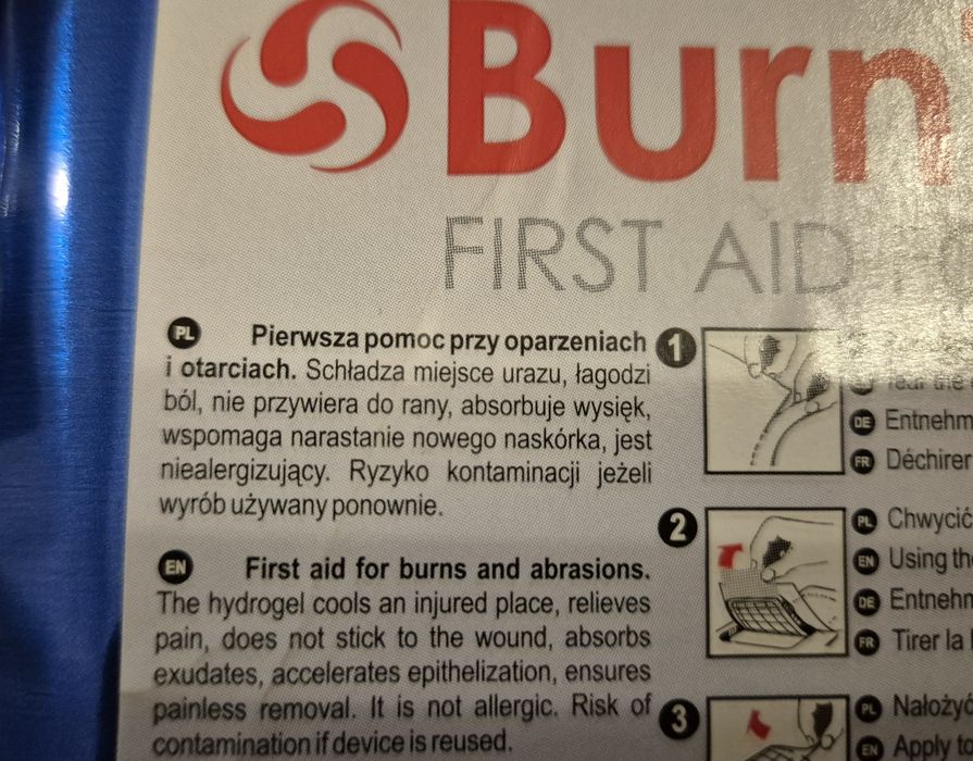 BurnTec opatrunek hydrożelowy 2 szt.