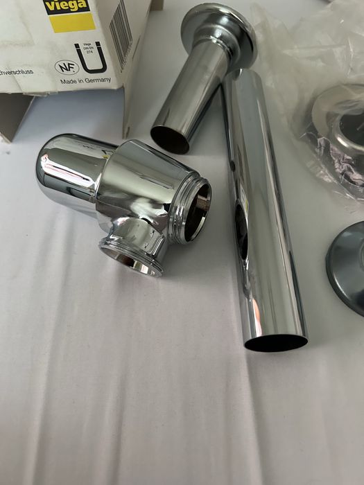 Syfon umywalkowy chrom Viega
