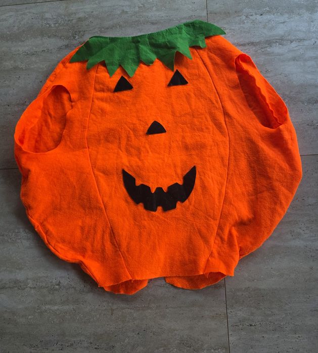 Koszulka dynia halloween andrzejki pomarańczowa strój kostium przebranie damska męska