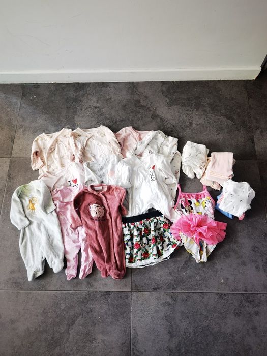 Paczka ubranek dla dziewczynki 56