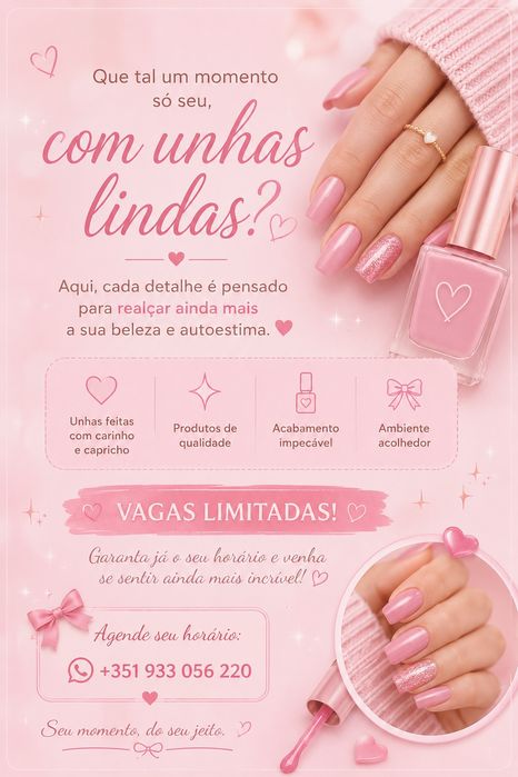 Unhas Margem sul.