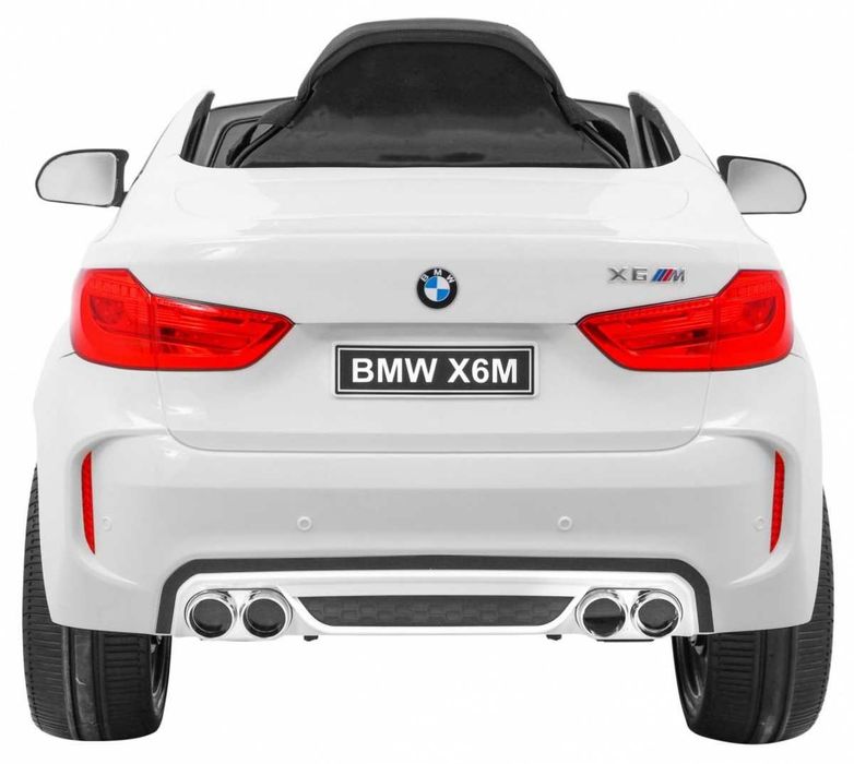 Autko na akumulator BMW X6M jeep dżip dla dzieci pojazd SUV pilot RC