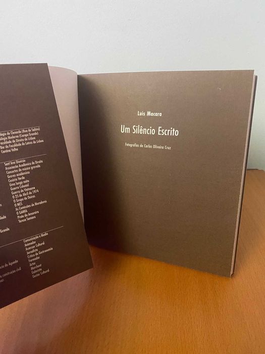 Um Silêncio Escrito - Luís Macara