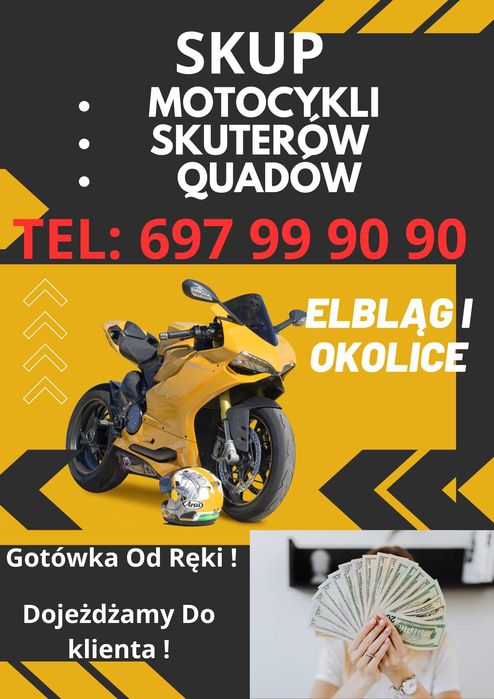 SKUP Motocykli Skuterów i Quadów Elbląg i okolice