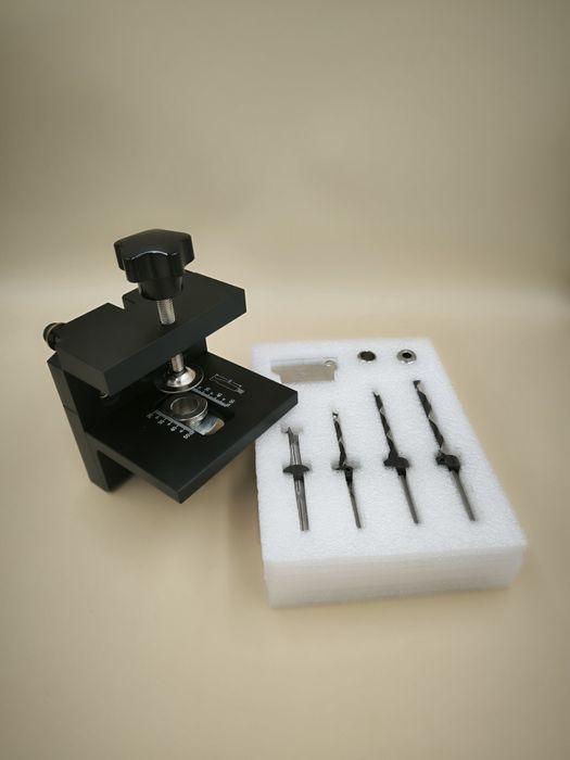 Szablon wzornik regulowany do mimośrodów połączenia niewidoczne