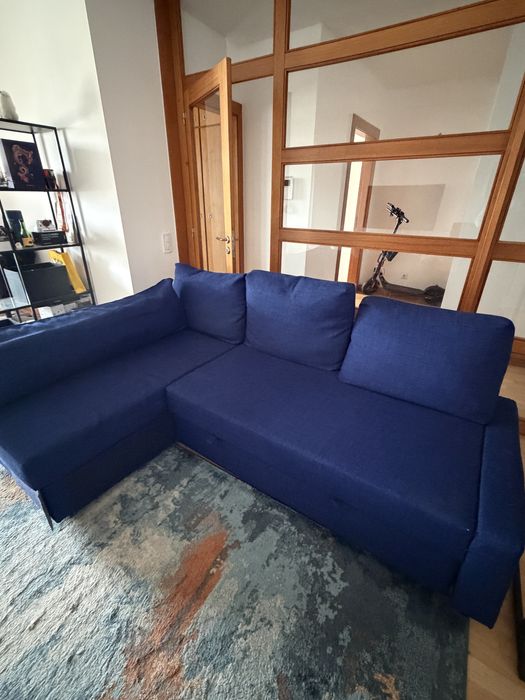 Sofá-Cama com Chaiselongue IKEA Friheten