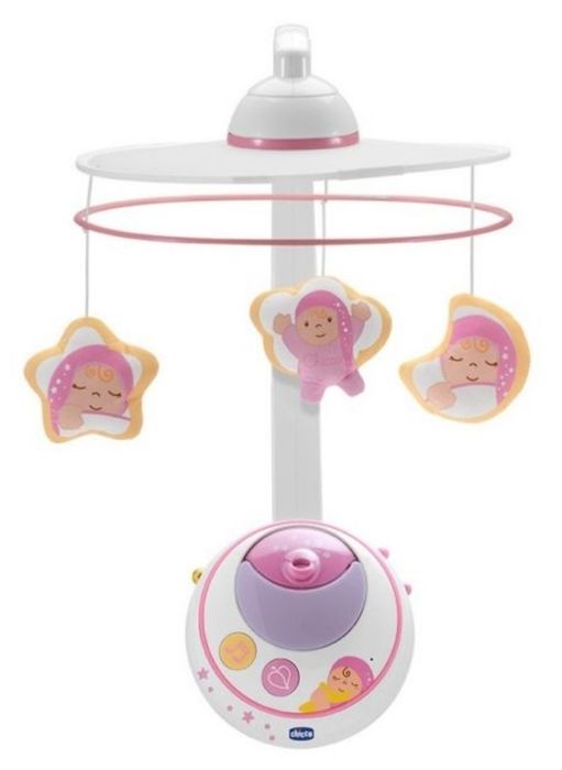 Chicco móbile First Dreams Estrelas Mágicas Rosa